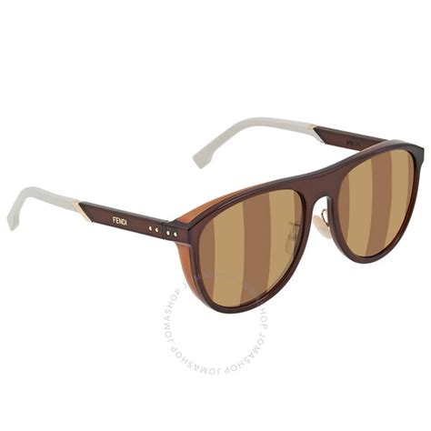 fendi 0214 brown|Fendi FF 0214/S 09Q/UE Sunglasses Brown .